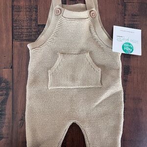 Little Planet organic by Carter’s Tan Knit Overalls
